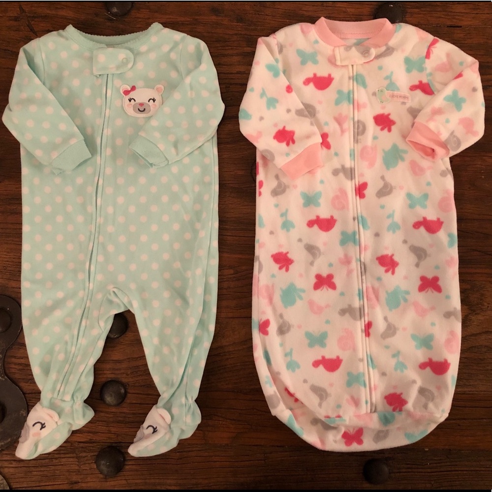 3-6 Month Carter’s Fleece Pajamas